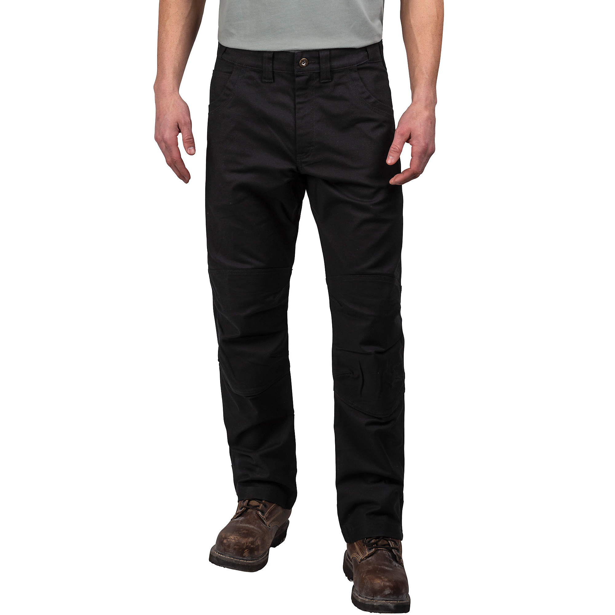 Walls Liberty Ditchdigger All-Season Work Pants, Waist 38 in, Inseam 36 in, Color Midnight Black, Model# YP996MK9